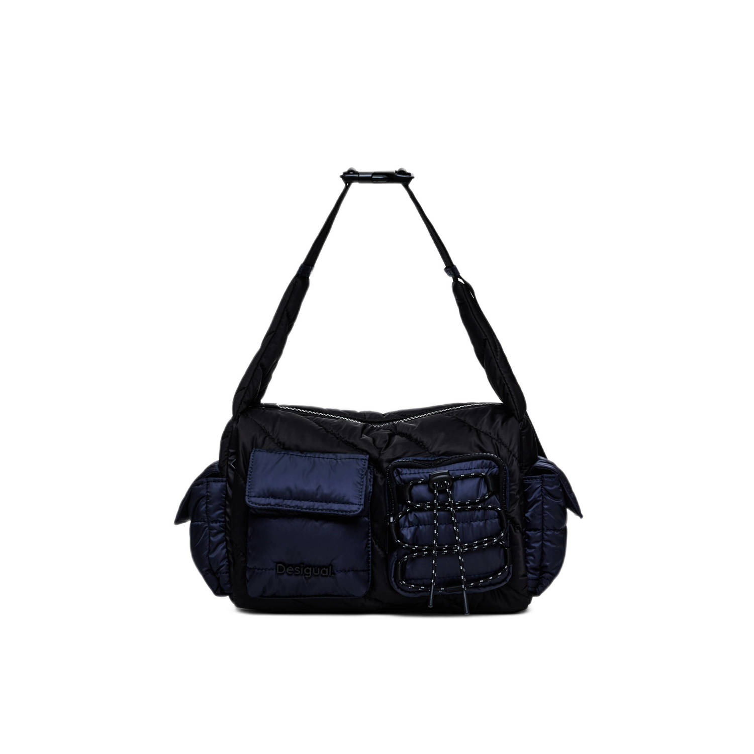 Desigual schoudertas donkerblauw zwart