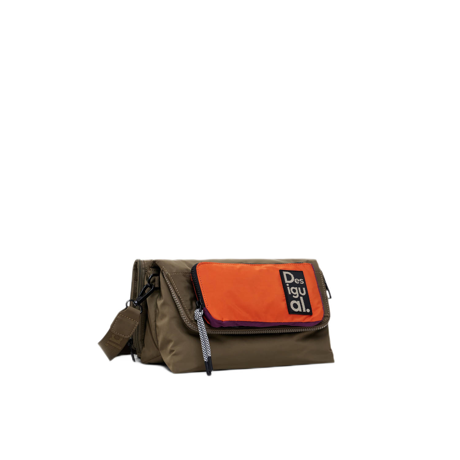 Desigual crossbody tas groen oranje