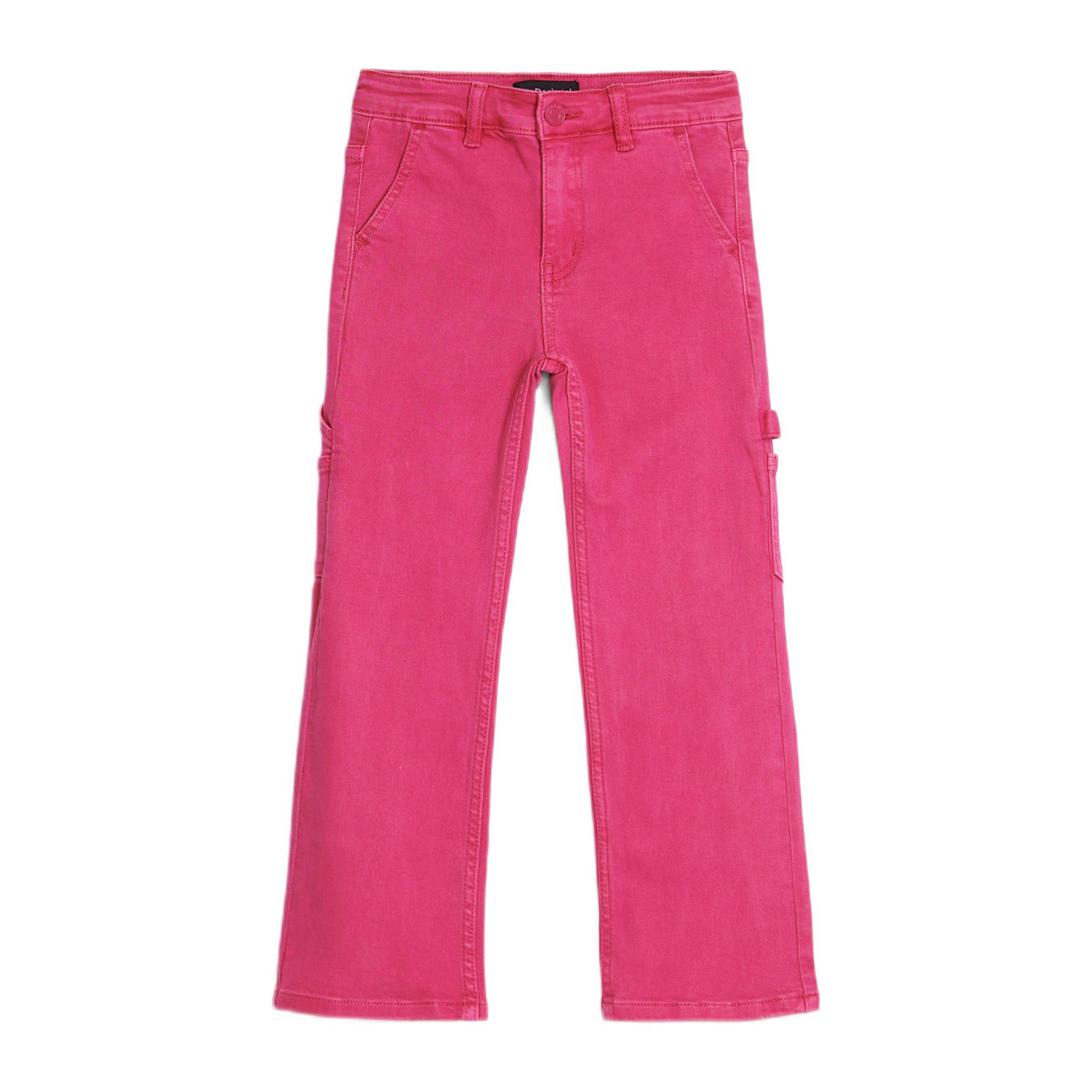 Desigual regular fit broek fuchsia