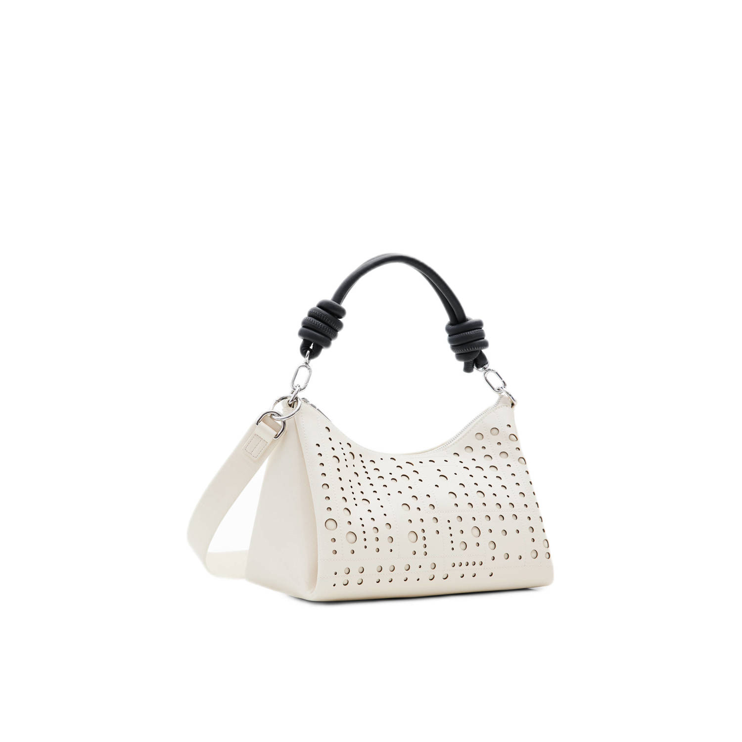 Desigual crossbody tas ecru