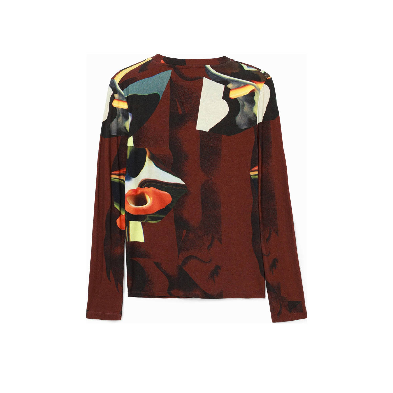Desigual top donkerbruin