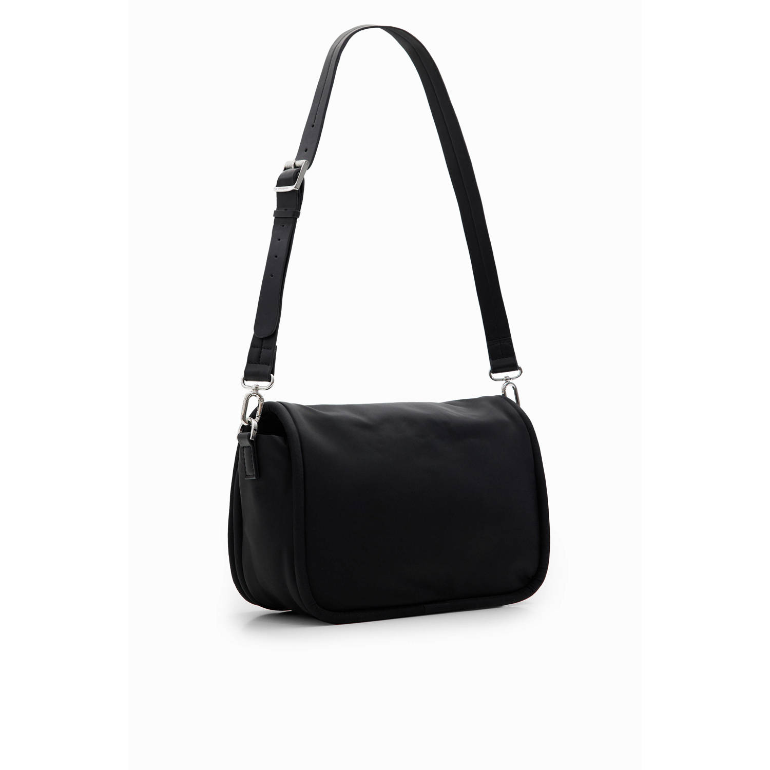 Desigual nylon schoudertas zwart