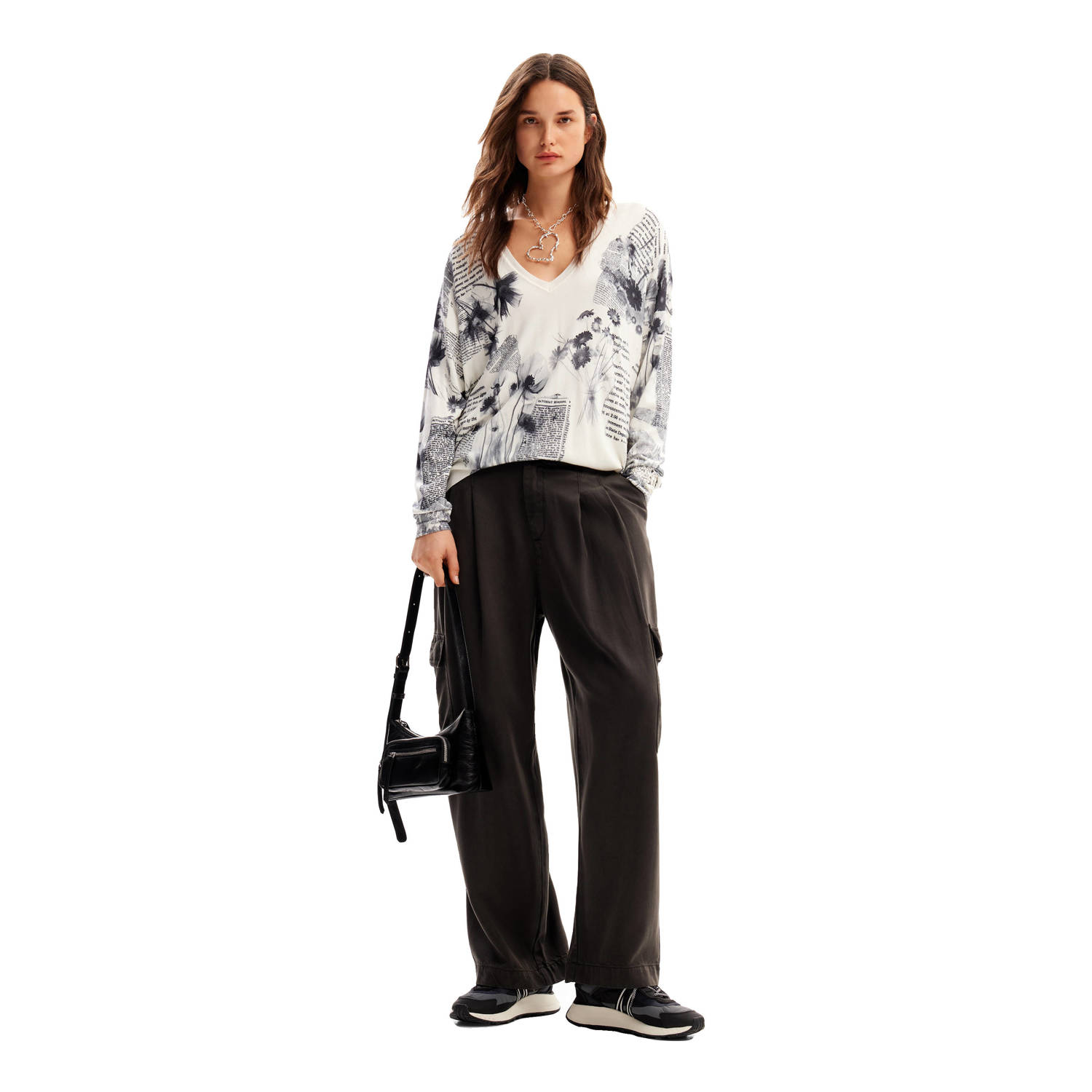 Desigual pullover wit