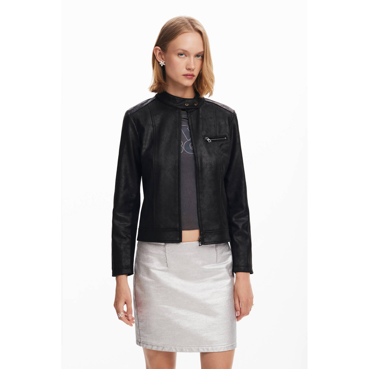 Desigual Damesjassen Collectie: Herfst Winter Black Dames