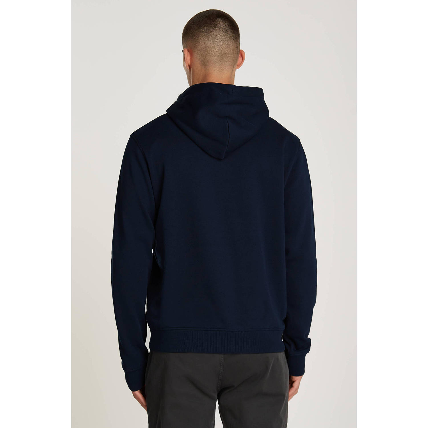 Tommy Jeans hoodie donkerblauw