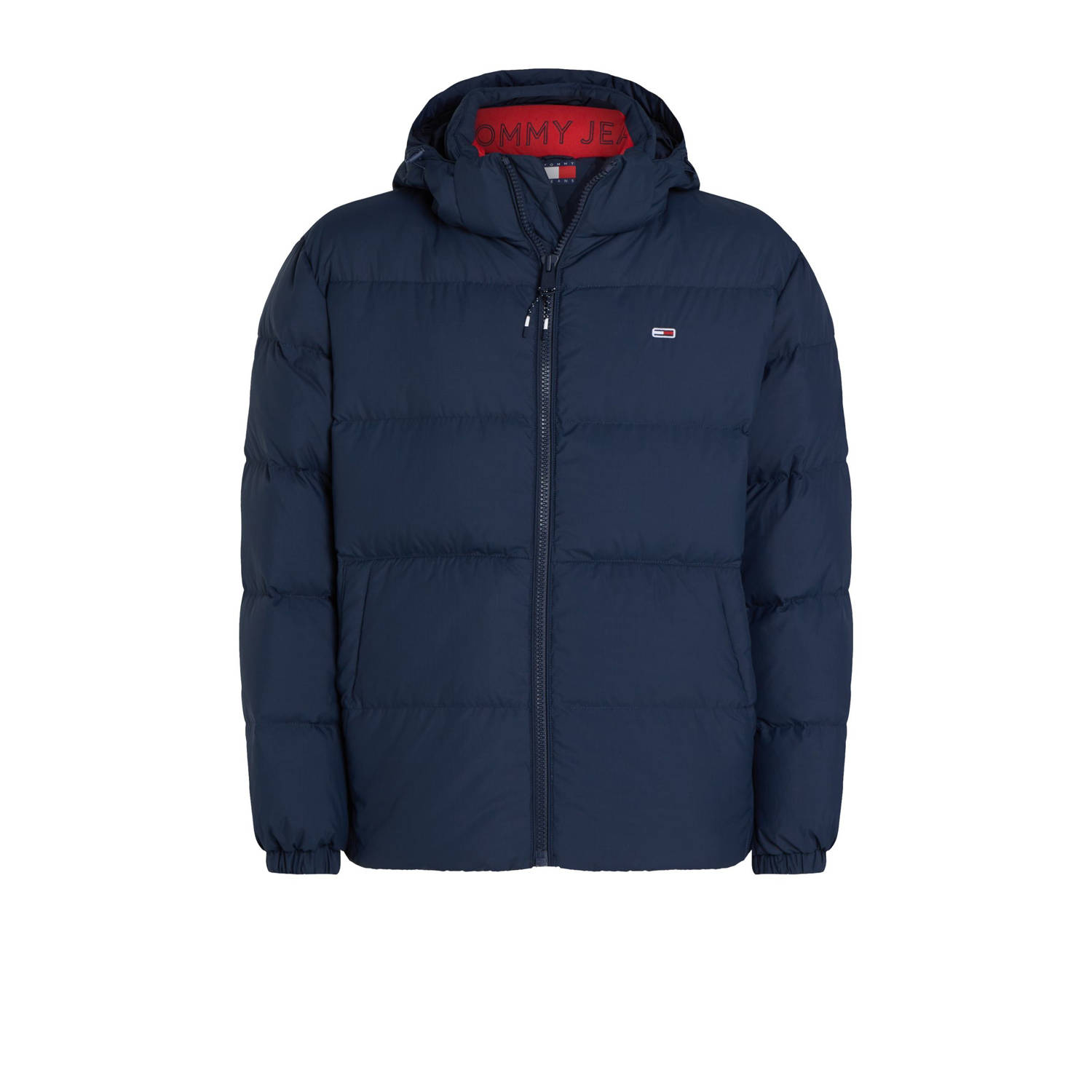 Tommy Jeans gewatteerde winterjas dark night navy