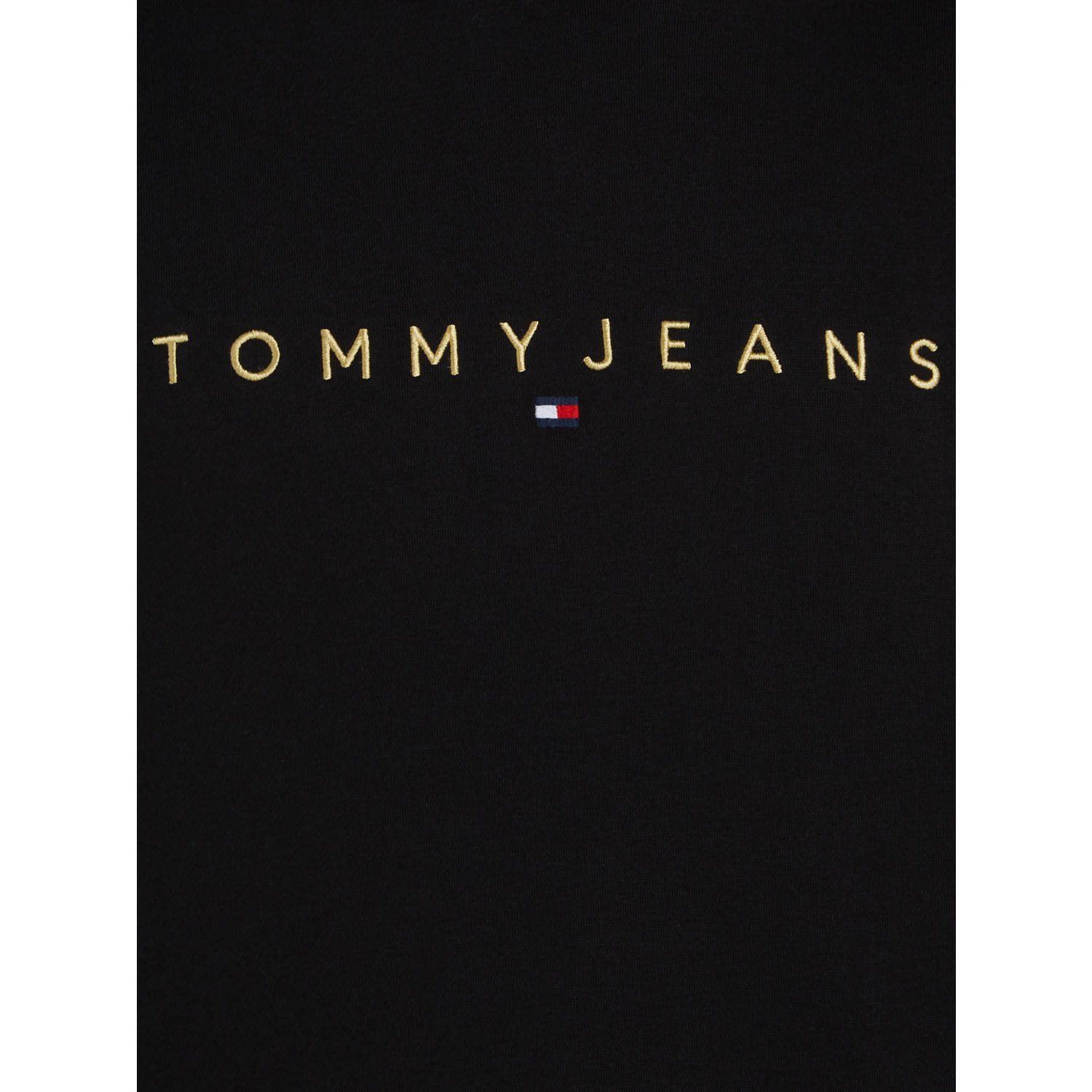 Tommy Jeans hoodie zwart