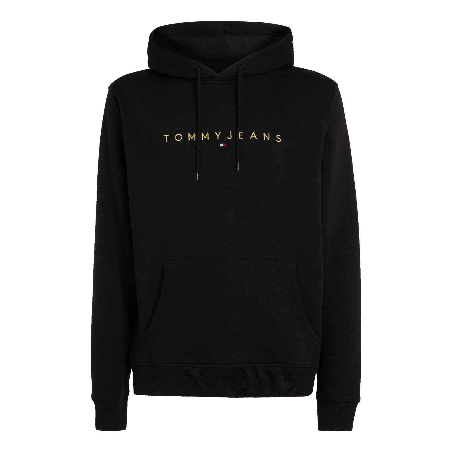 Tommy Jeans Zwarte Sweater met Schuifsluiting Black Heren