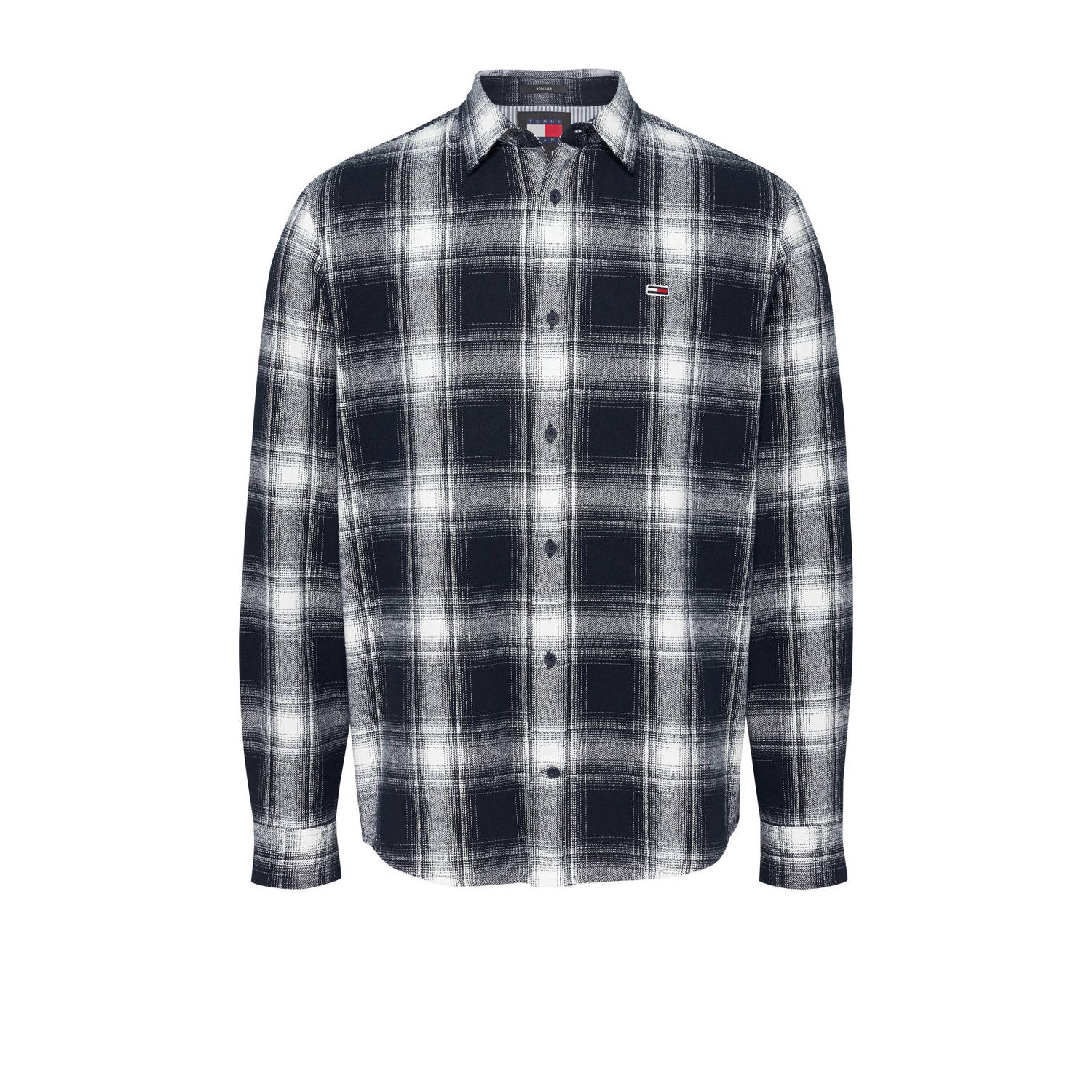 TOMMY JEANS Overhemd met lange mouwen TJM REG CHECK FLANNEL SHIRT EXT