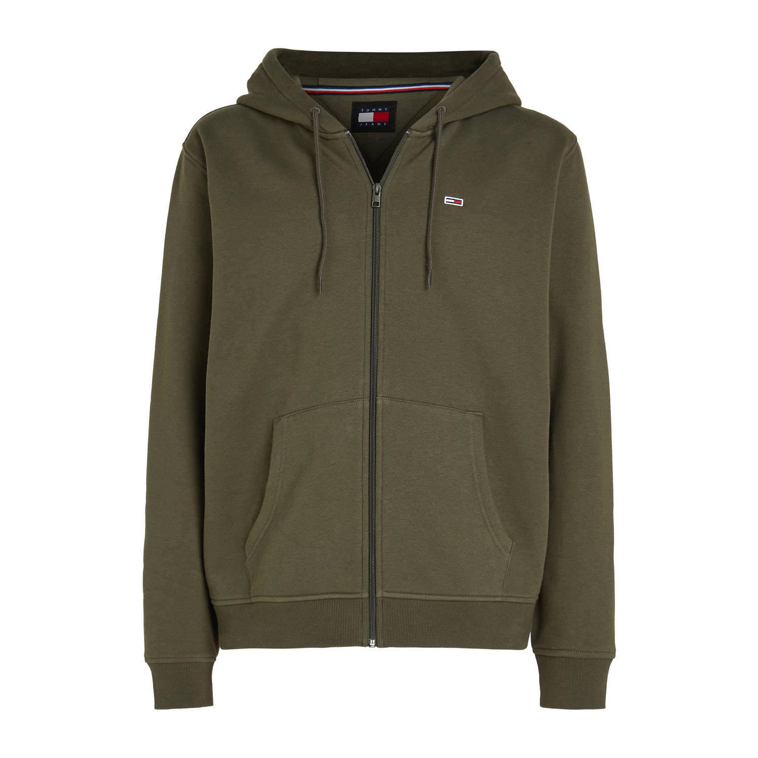 Tommy Jeans sweatvest fatigue green