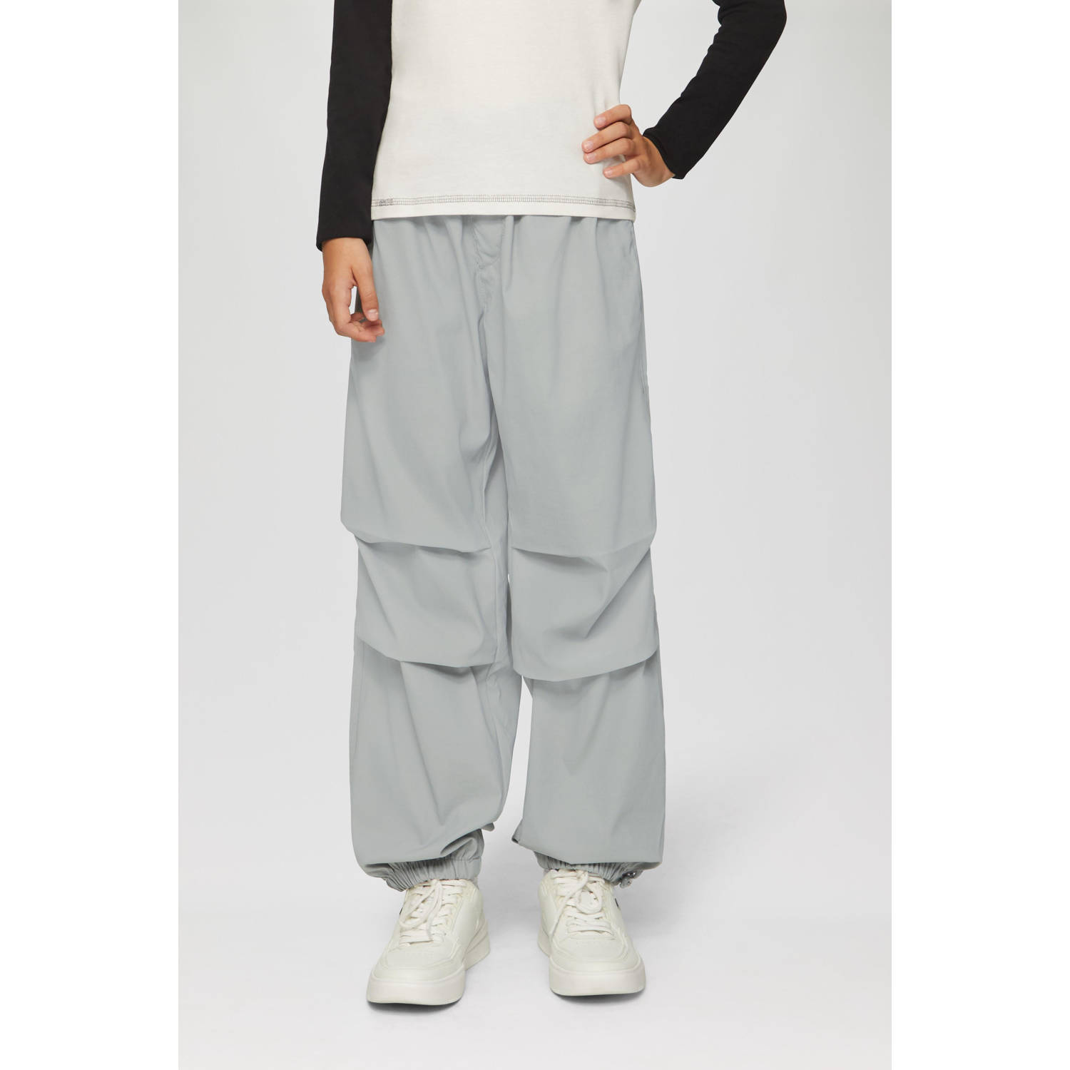s.Oliver broek lichtgrijs