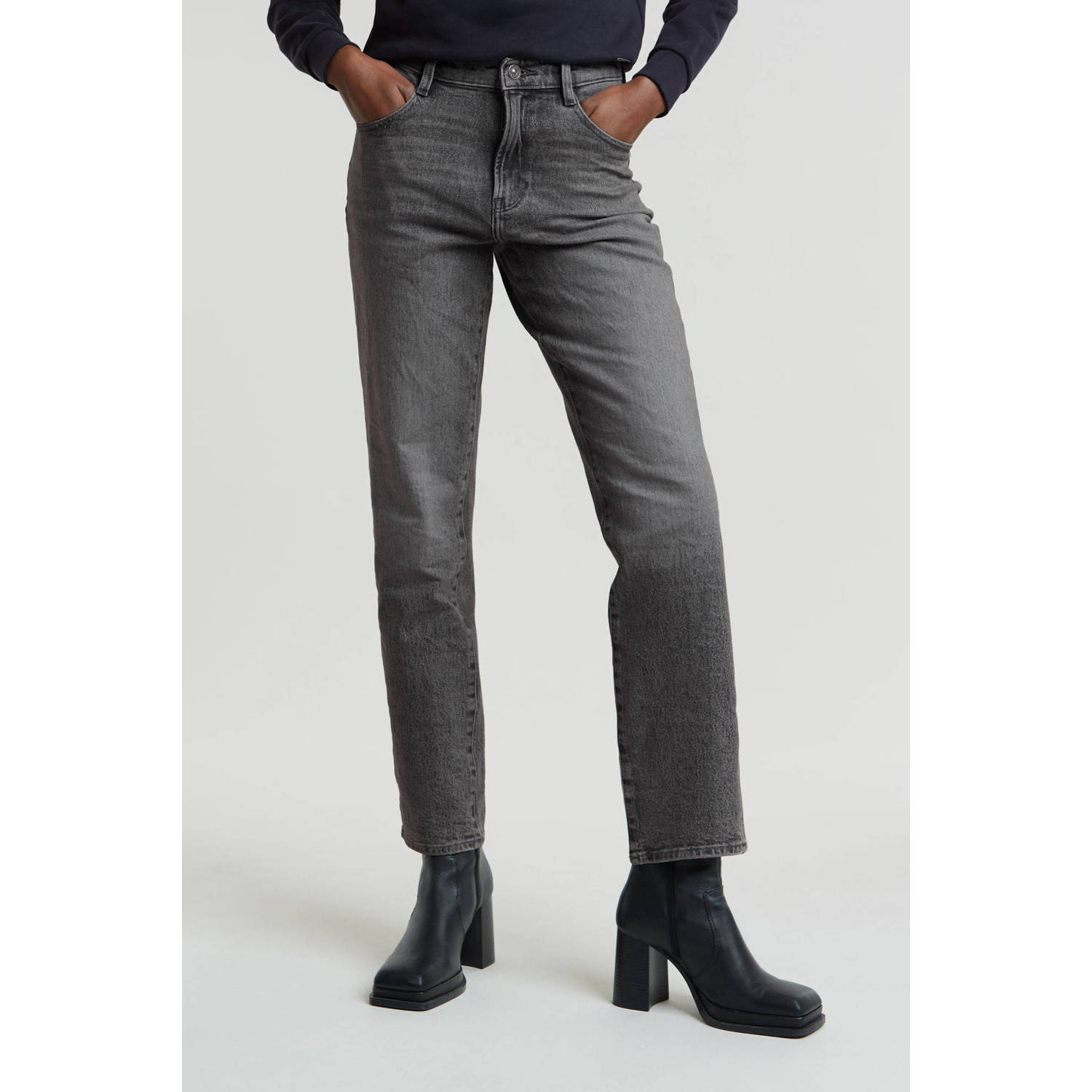 G-STAR Viktoria high waist straight leg jeans
