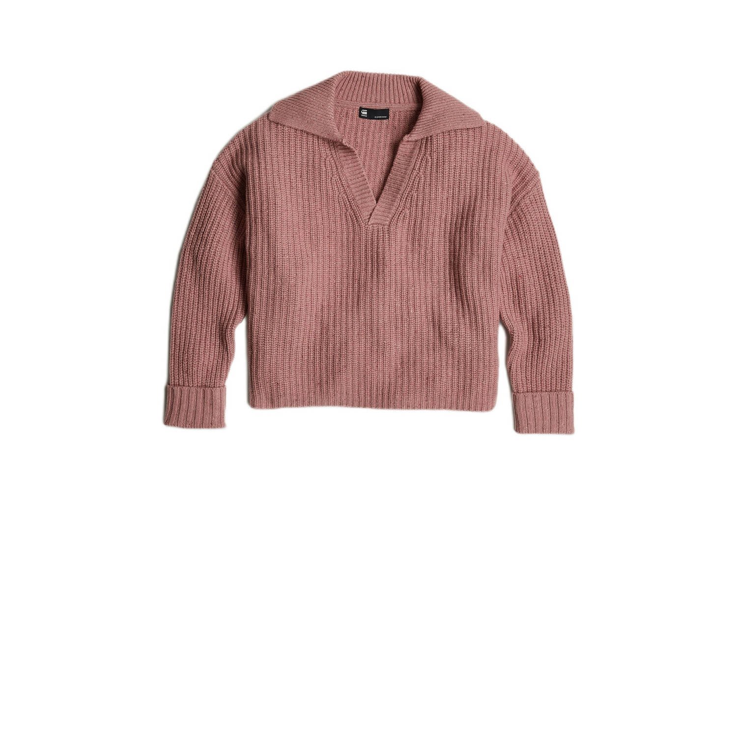 G-Star RAW Loose Polo Heavy Knitted Meerkleurig Dames