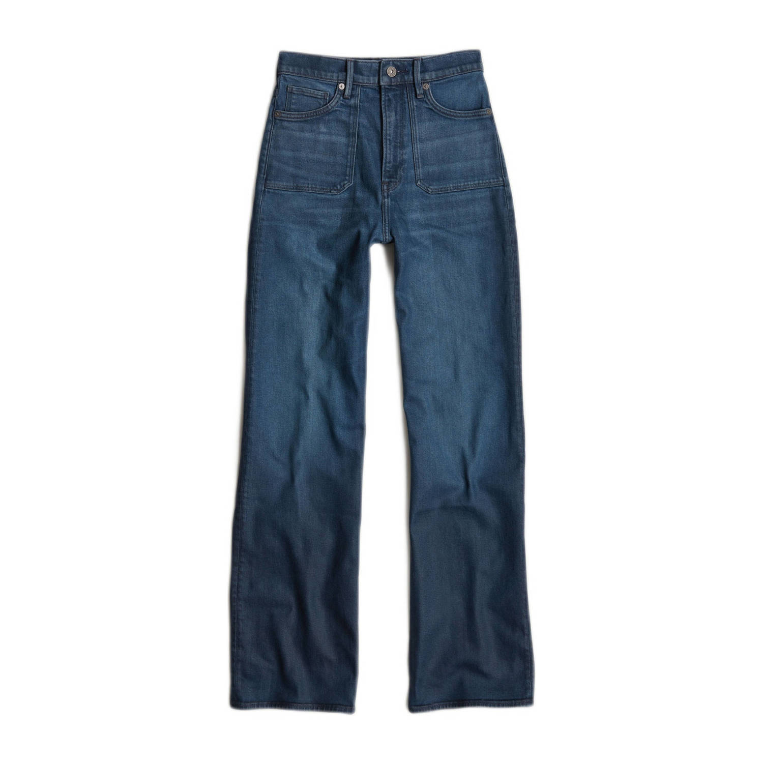 G-Star RAW Deck 2.0 High Loose Patch Pocket Jeans Donkerblauw Dames