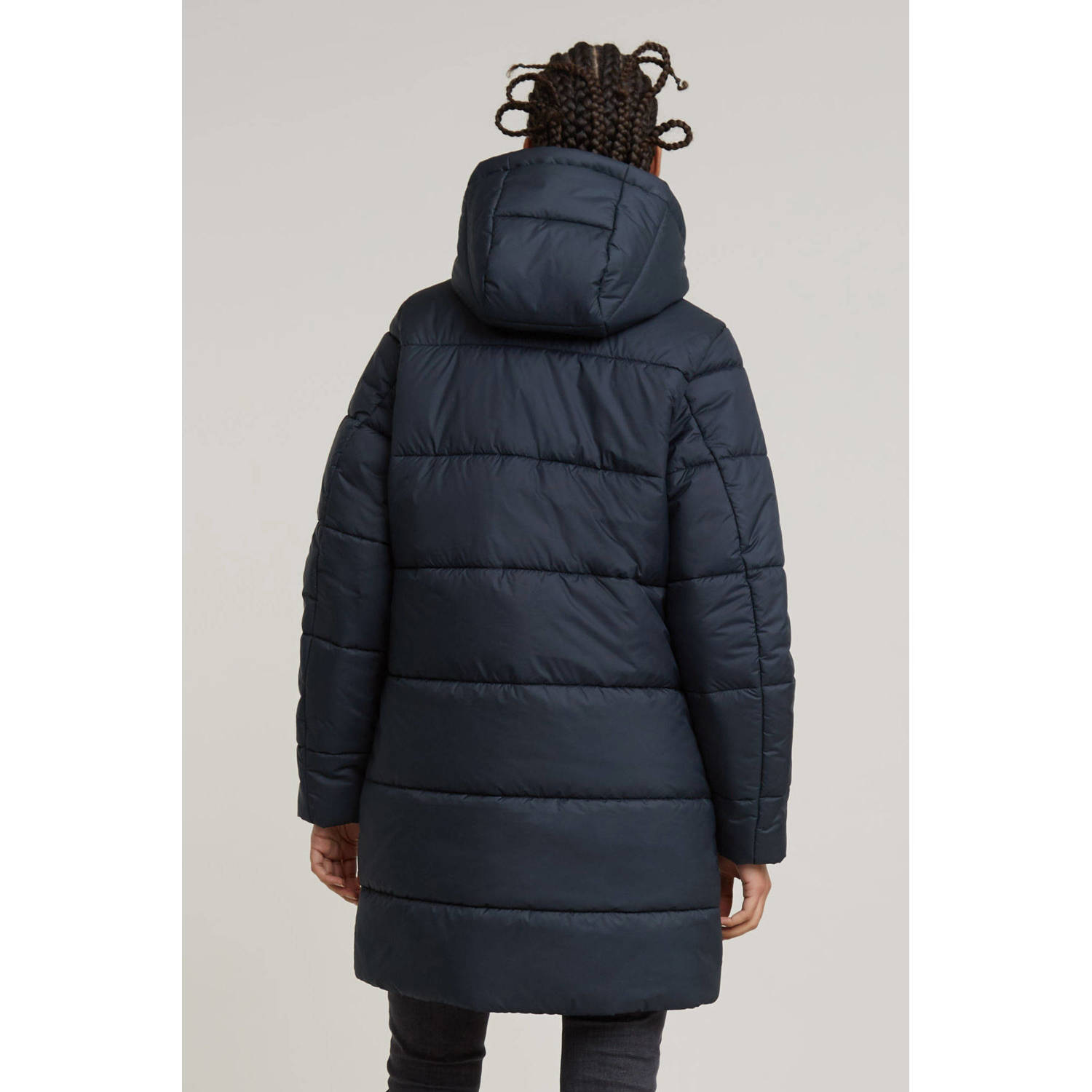 G-STAR gewatteerde winterjas donkerblauw