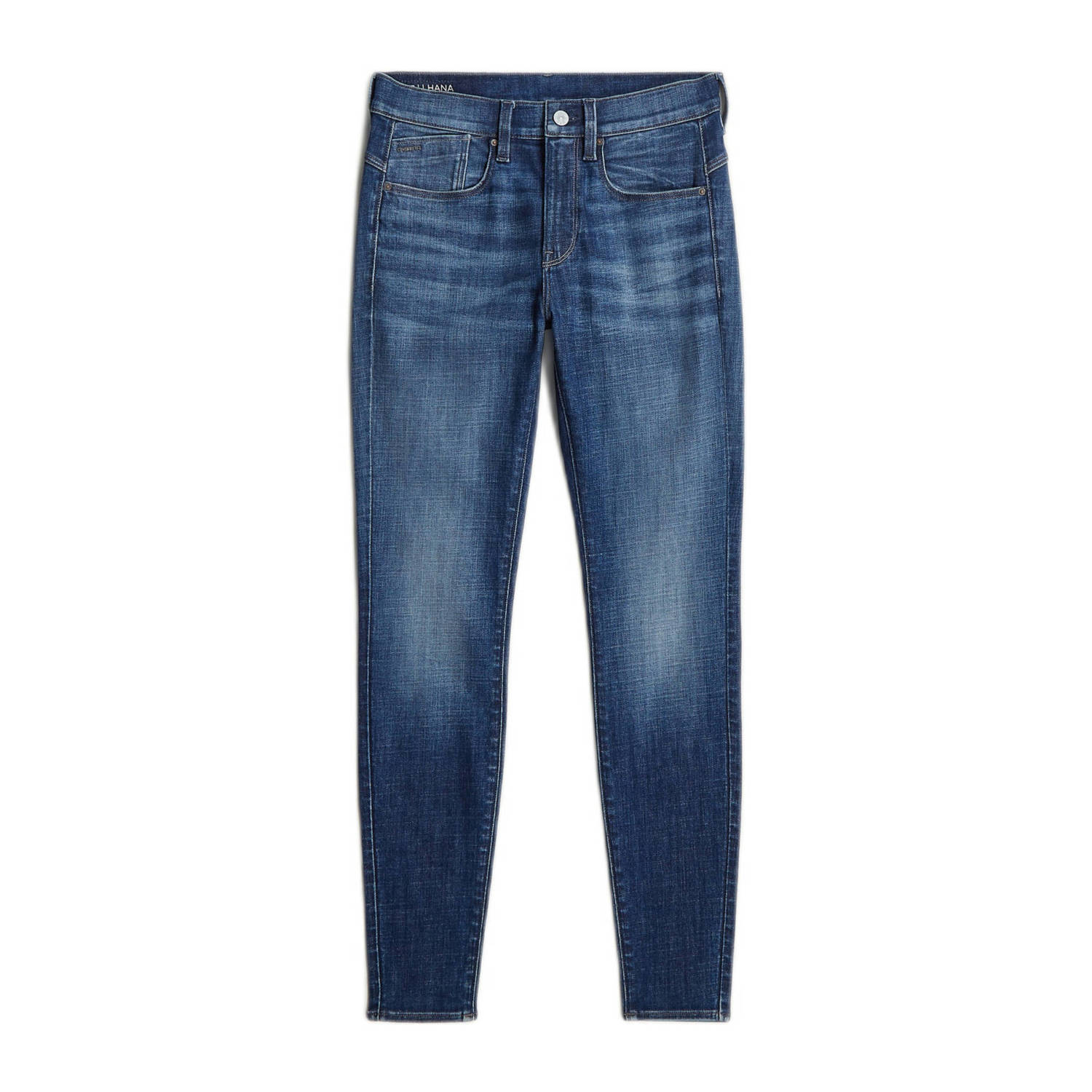 G-Star RAW Lhana Skinny Jeans Midden blauw Dames