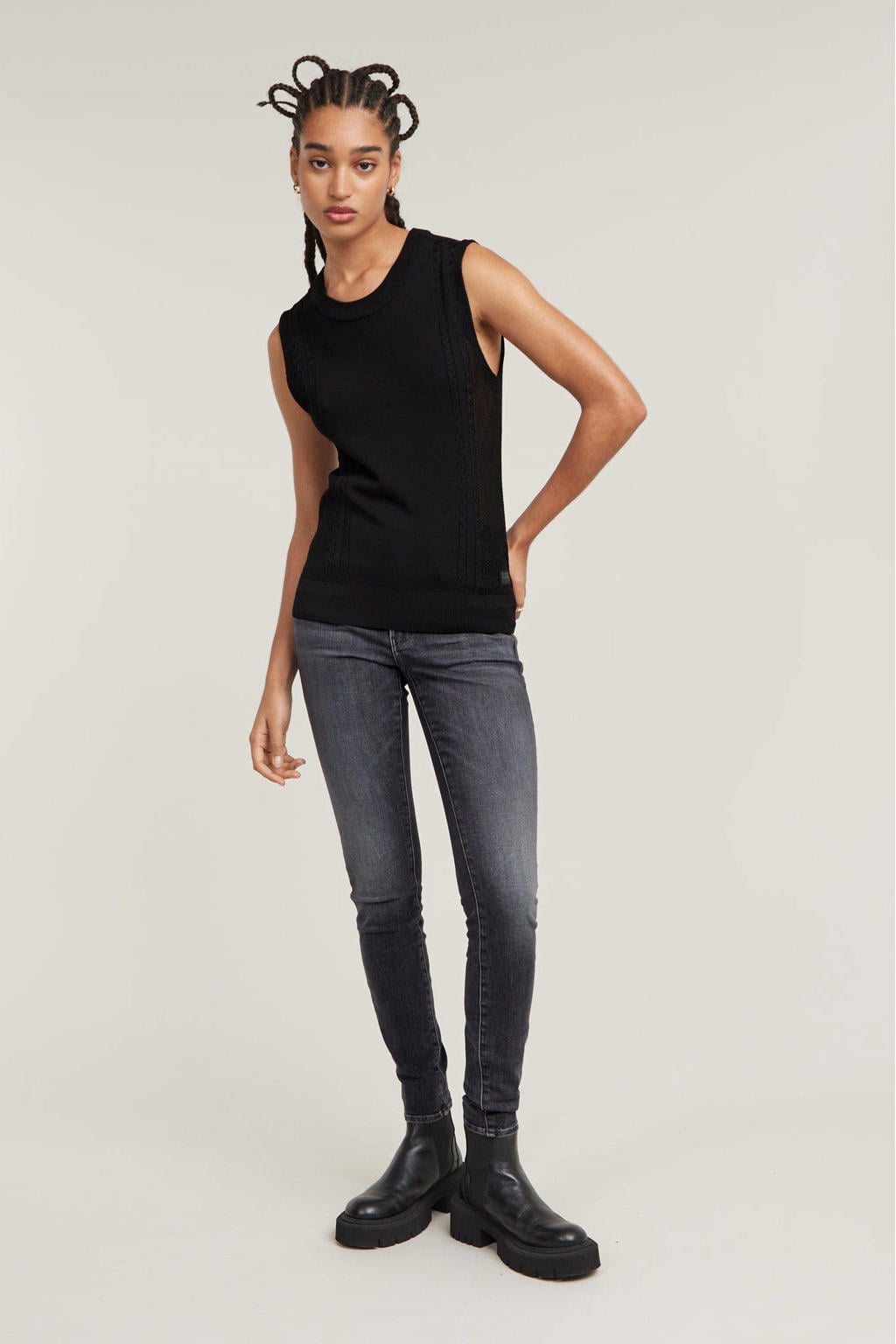 G-STAR 3301 high waist skinny jeans
