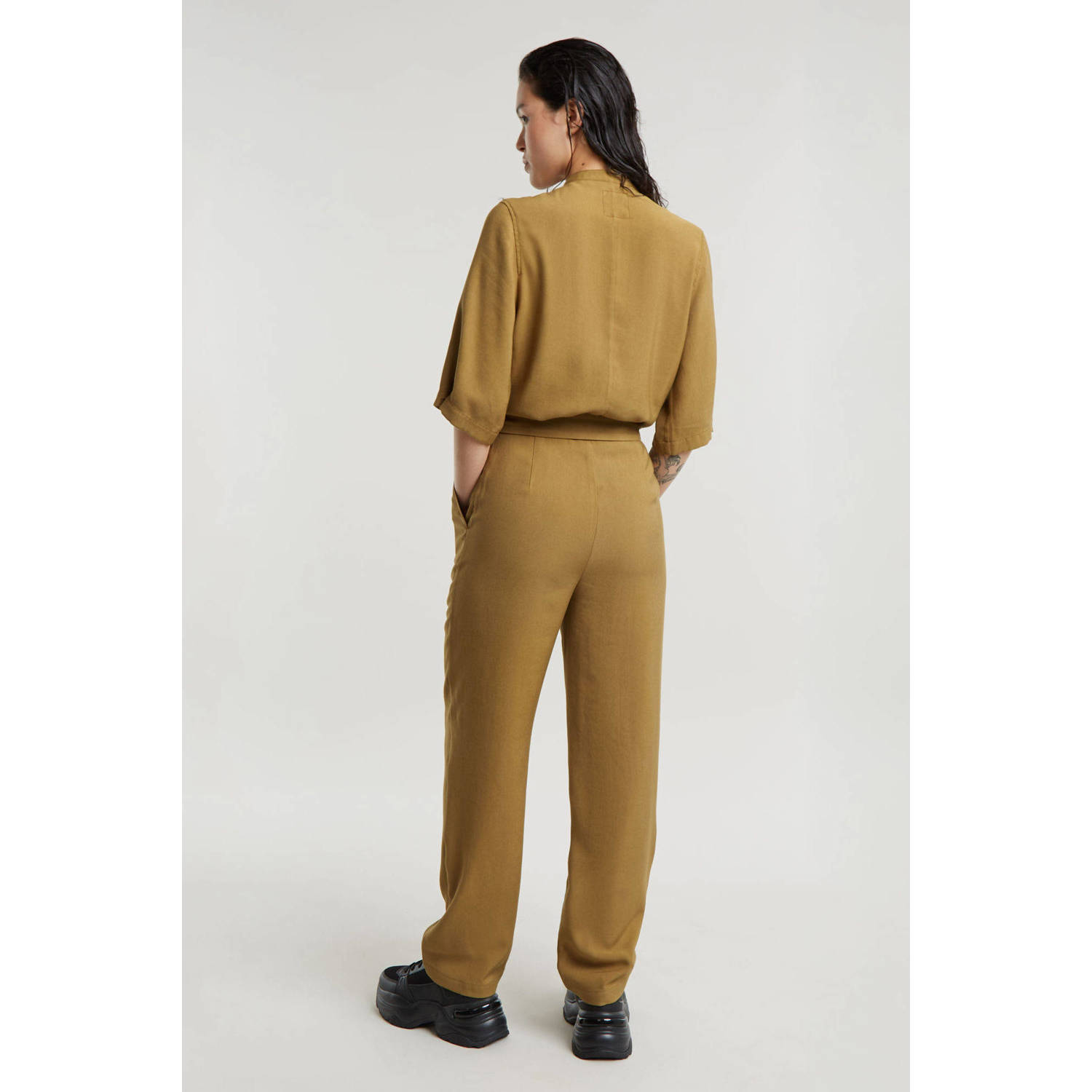 G-STAR jumpsuit oker