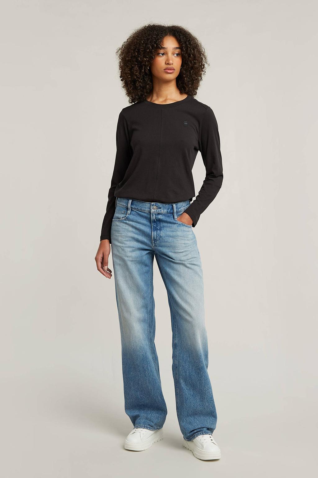 G-STAR Judee low waist loose jeans light blue denim