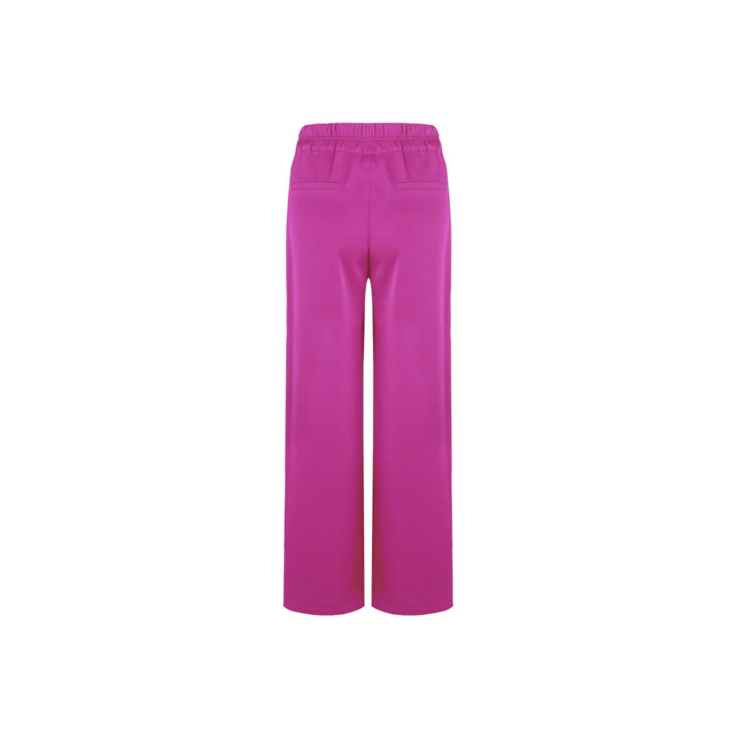 G-maxx X Froukje wide leg pantalon Esly fuchsia