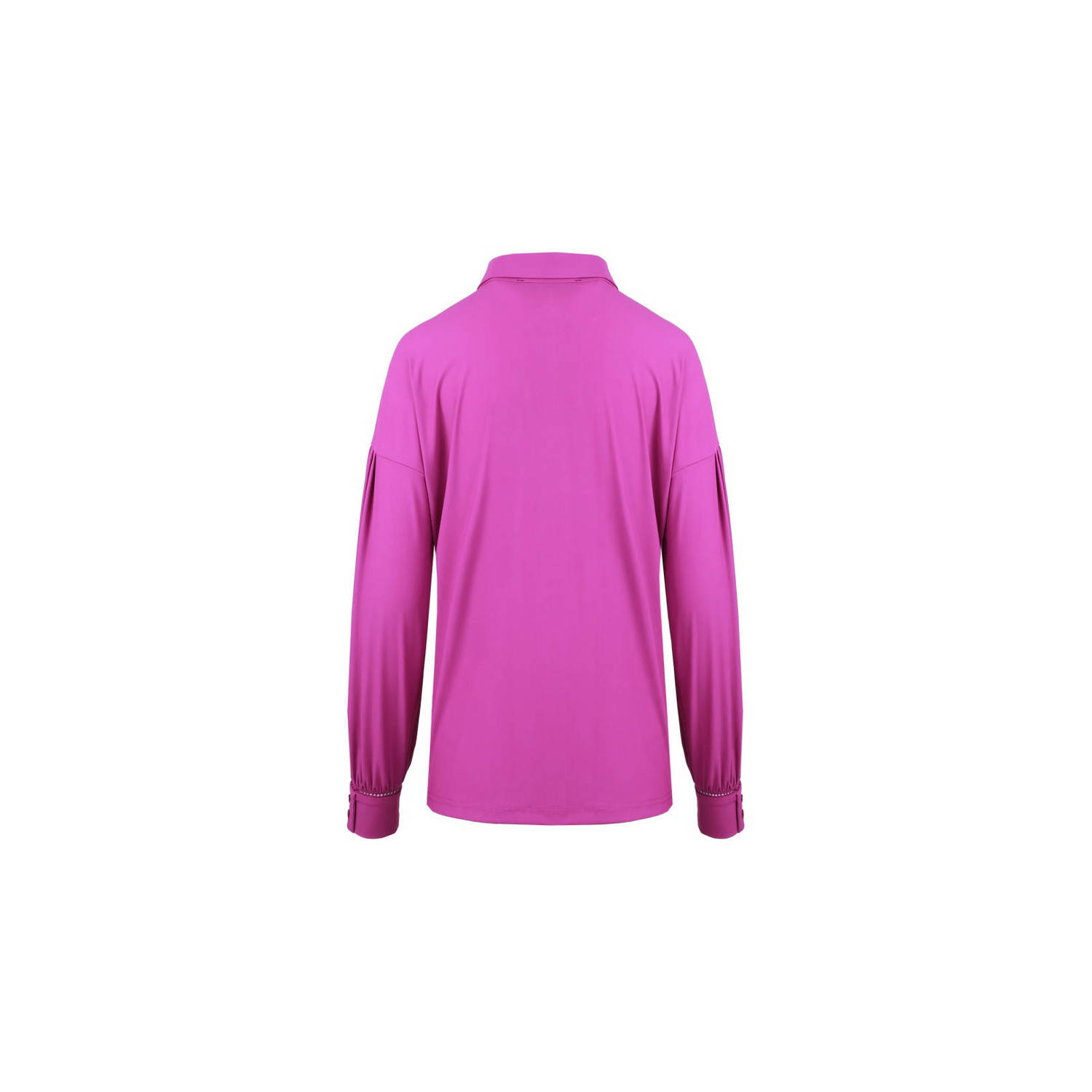 G-maxx blouse Esmay met plooidetails roze