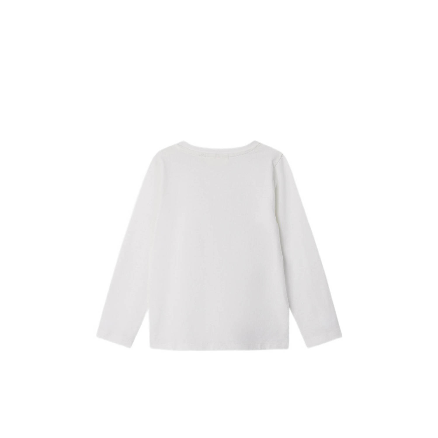 LIL' ATELIER MINI longsleeve NMMDOLAN wit