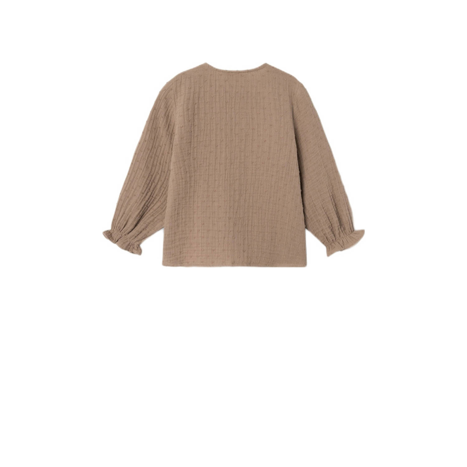 LIL' ATELIER MINI top NMFLAMI lichtbruin