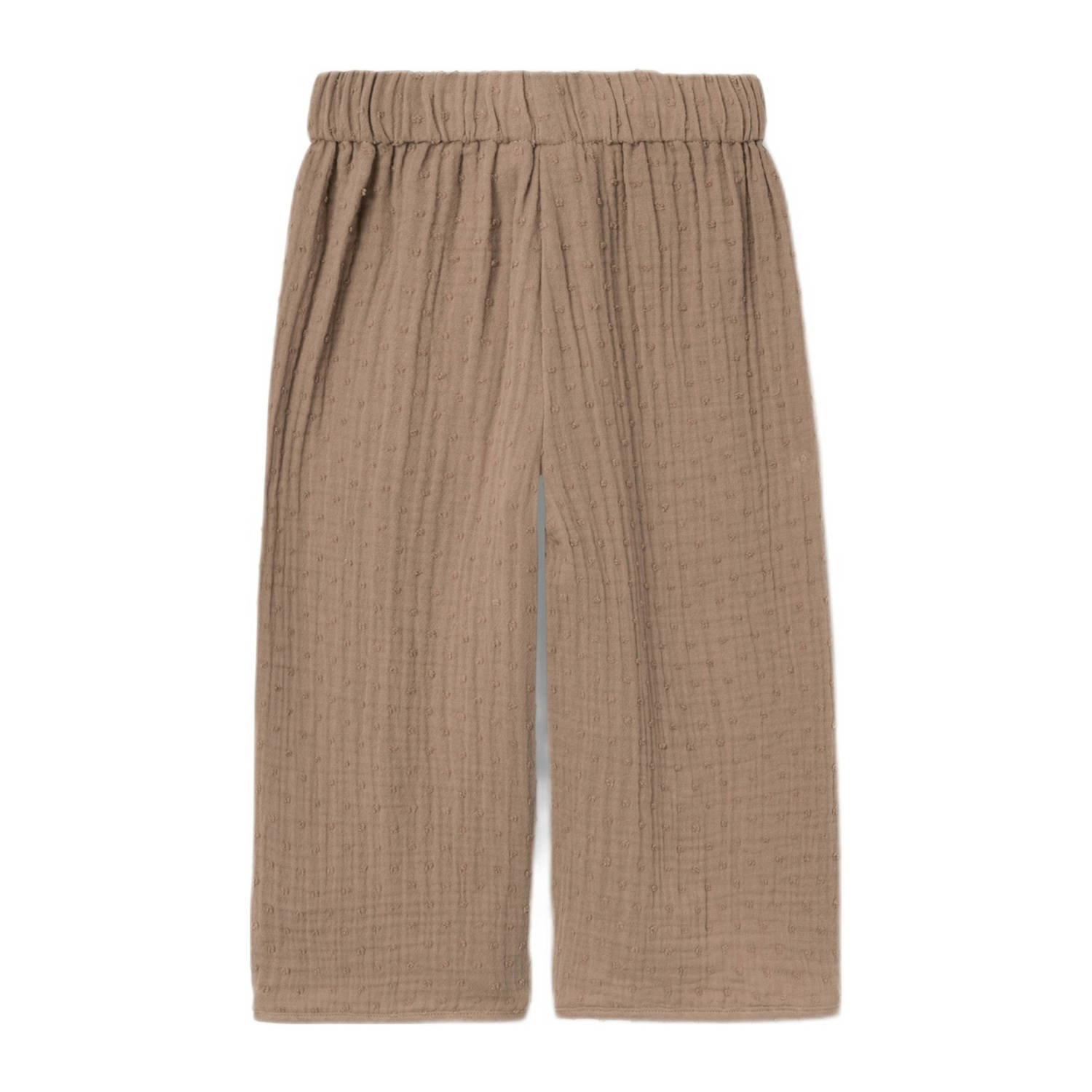LIL' ATELIER MINI broek NMFLAMIA lichtbruin