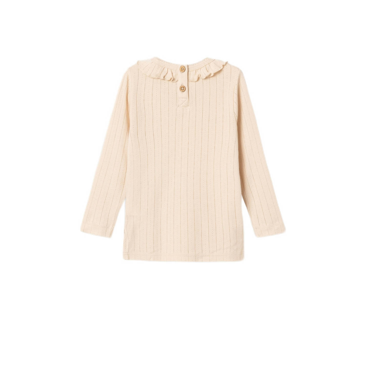 LIL' ATELIER MINI longsleeve NMFRACHEL ecru