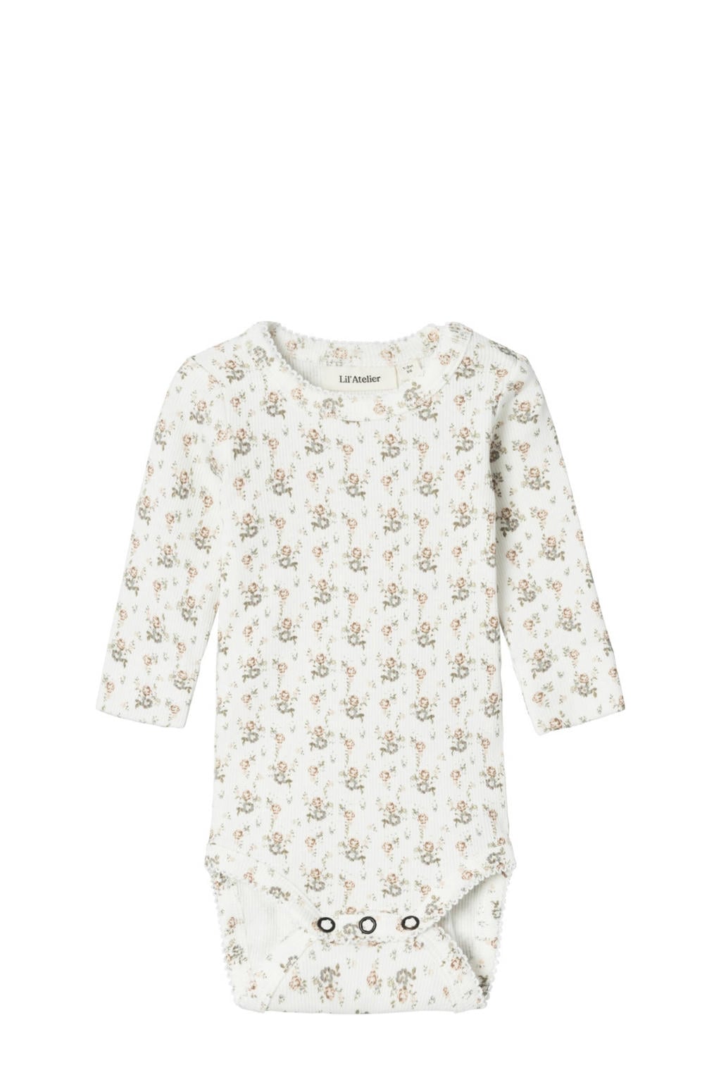 LIL' ATELIER BABY romper NBFGAGO offwhite