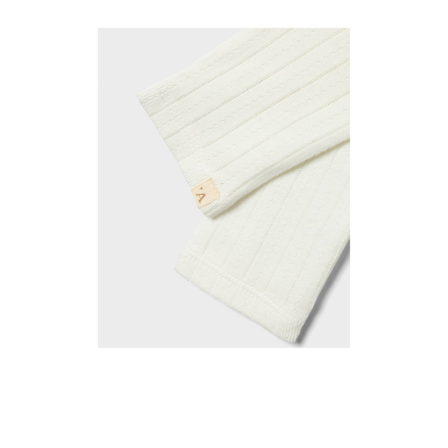 LIL' ATELIER BABY broek NBFRACHEL offwhite