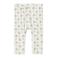LIL' ATELIER BABY regular gebloemde legging wit/roze