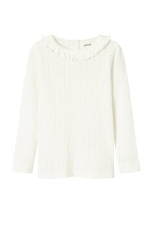 longsleeve NMFRACHEL offwhite