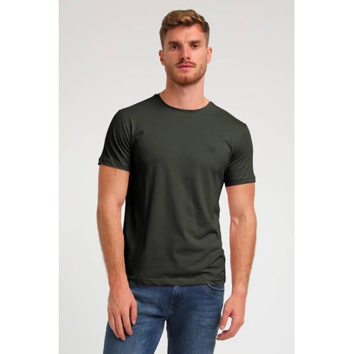 GABBIANO regular fit T-shirt donkergroen afbeelding