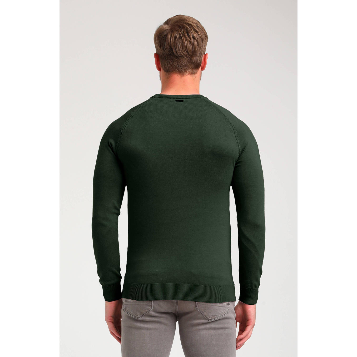 GABBIANO pullover donkergroen