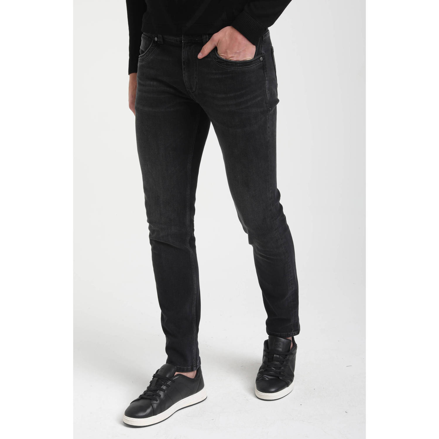 GABBIANO regular fit jeans zwart