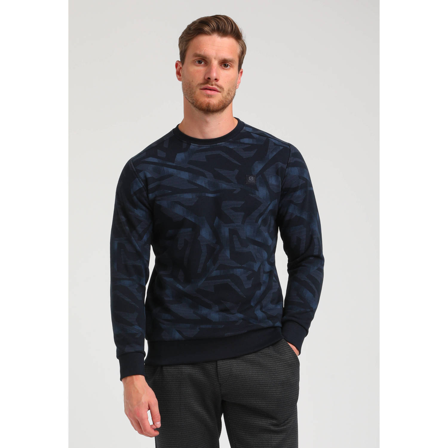 GABBIANO sweater donkerblauw