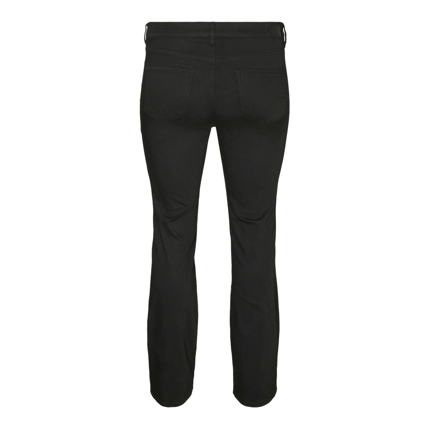 VERO MODA CURVE straight leg jeans zwart