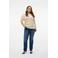 VERO MODA CURVE straight leg jeans VMCFLASH dark blue denim