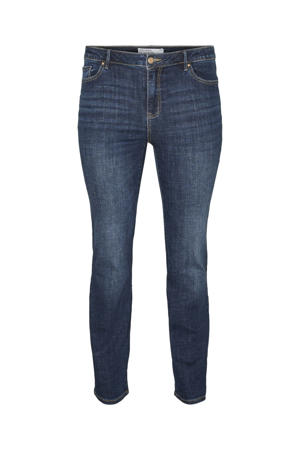 straight leg jeans VMCFLASH dark blue denim