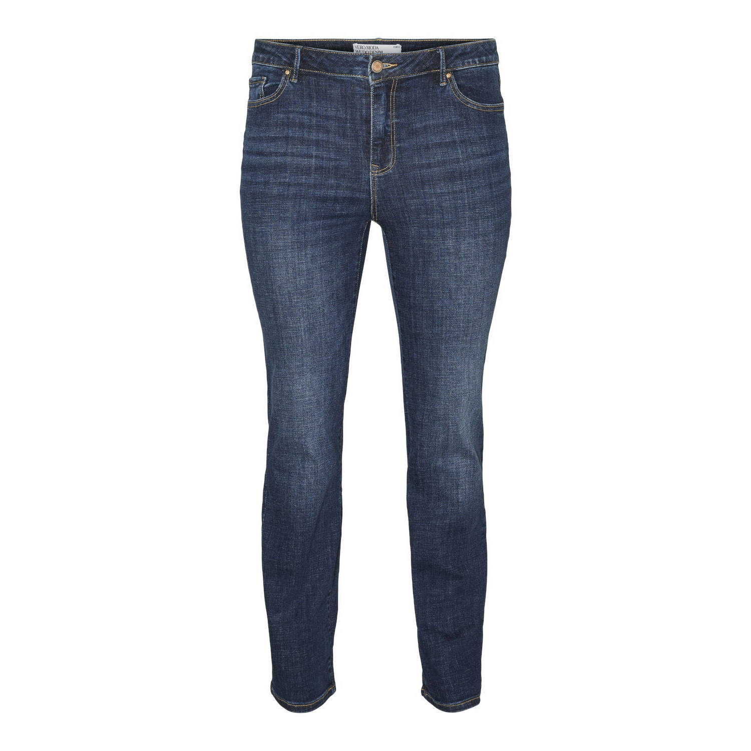 Vero Moda Curve Straight jeans VMCFLASH MR STRAIGHT LI3300 GA CUR NOOS