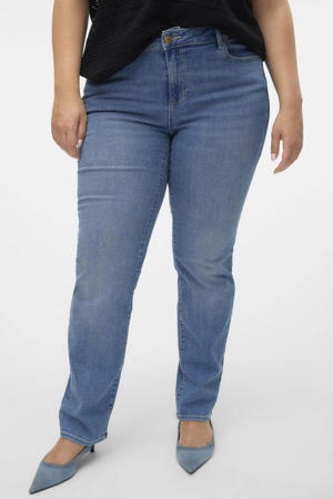 straight leg jeans VMCFLASH medium blue denim