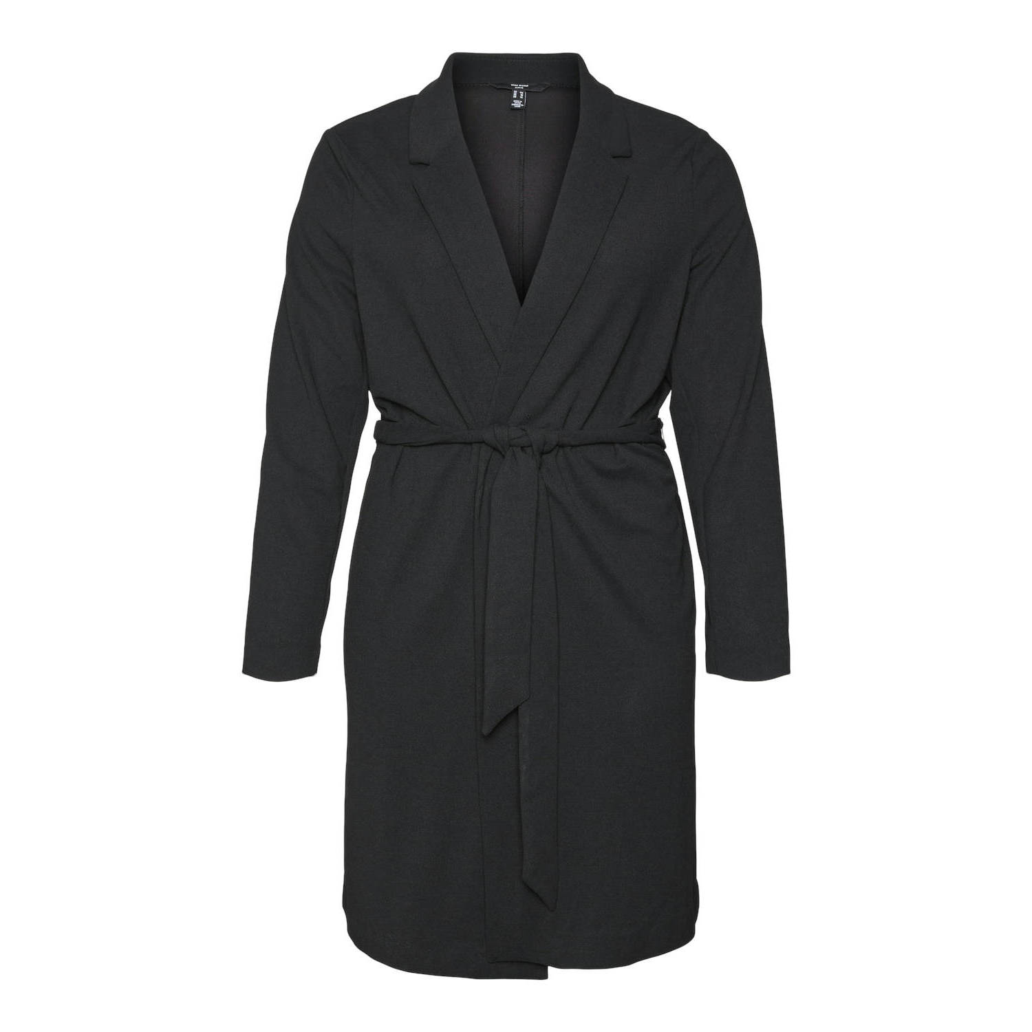VERO MODA CURVE rechtvallende blazer VMCLIVA zwart