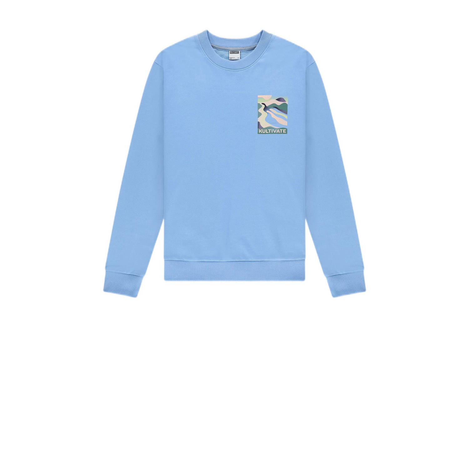 Kultivate sweater blauw