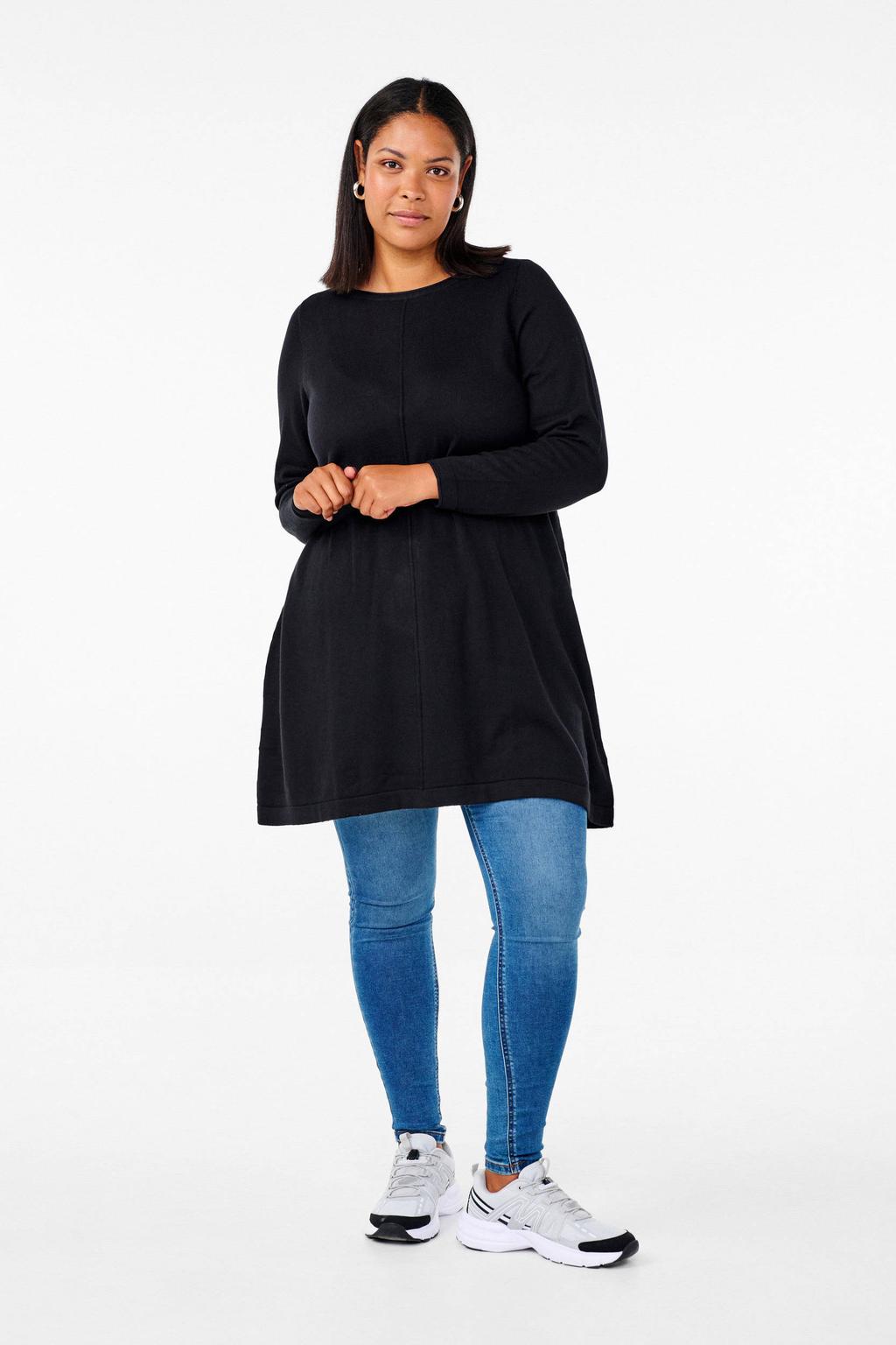 Zizzi jurk MSHAPE zwart