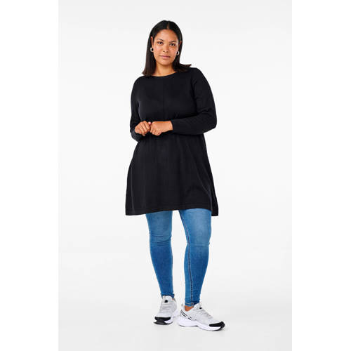 Zizzi jurk MSHAPE zwart afbeelding