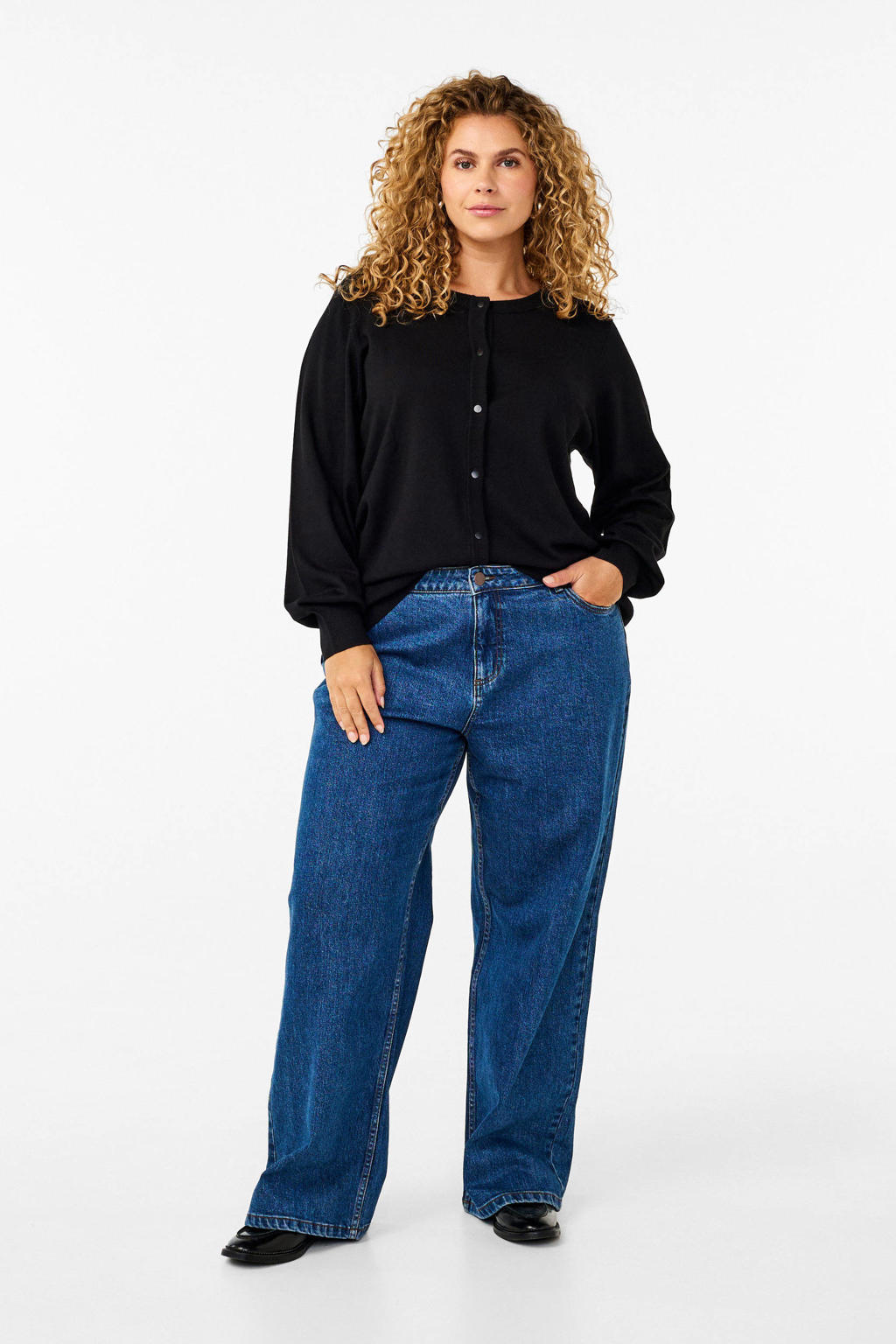 Zizzi vest zwart