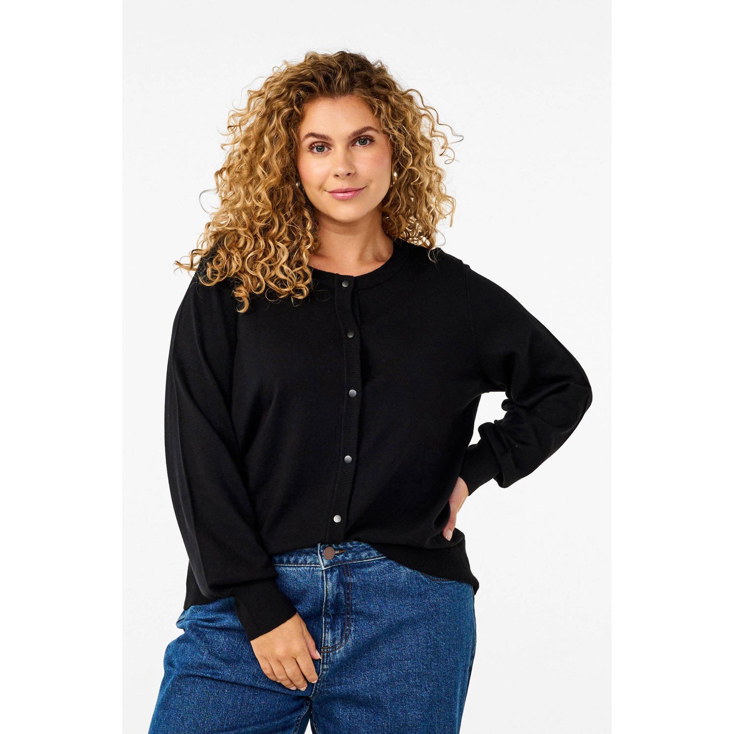 Zizzi vest zwart