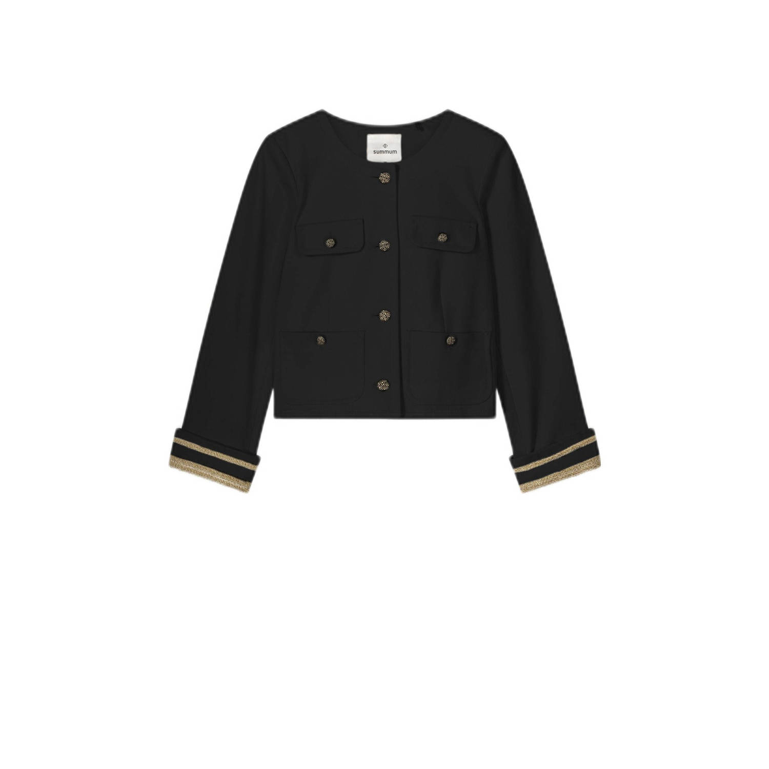 Summum Woman Milano Jas 1s1208-11580 Black Dames