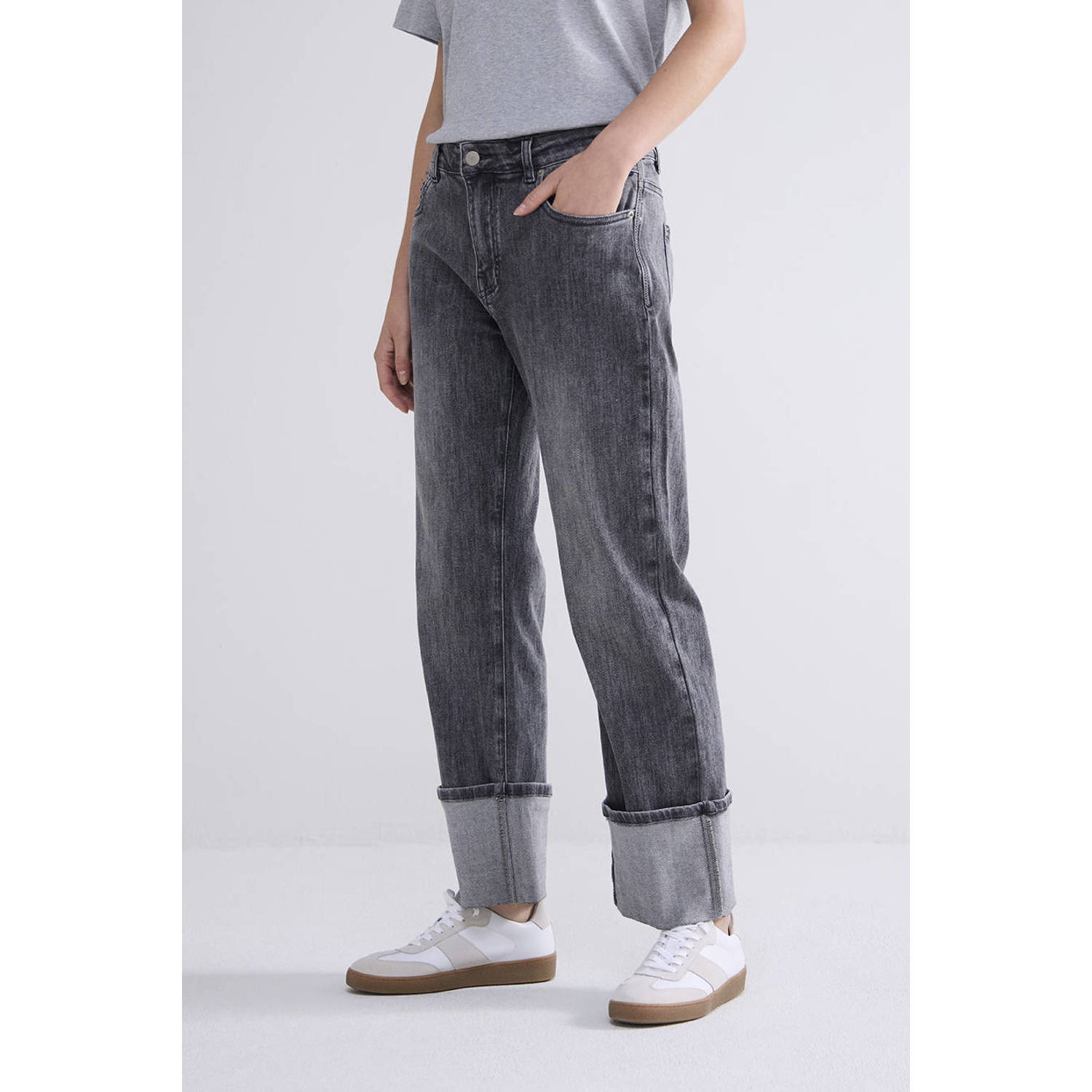 Summum straight leg jeans Sarin grey denim
